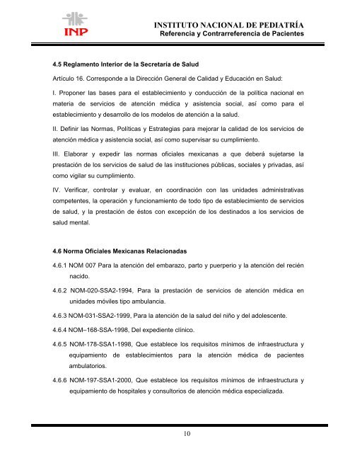 Manual para la Referencia y Contrareferencia de Pacientes del ...