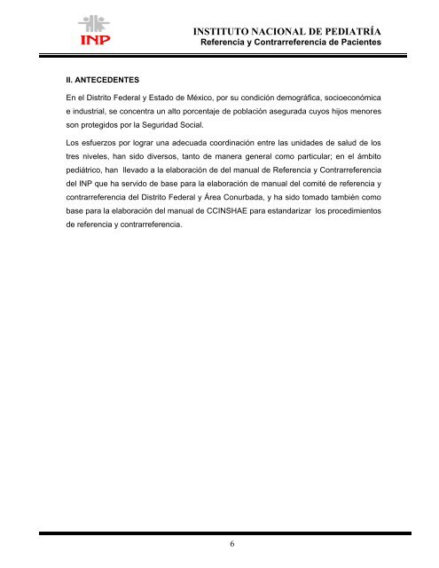 Manual para la Referencia y Contrareferencia de Pacientes del ...