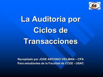 ciclos de transacciones - Rescate Estudiantil