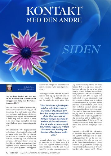 Kontakt med den andre siden - Ildsjelen