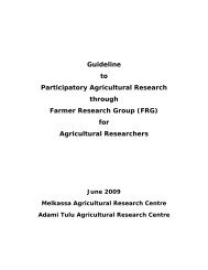 (FRG) for Agricultural Researchers - JICA