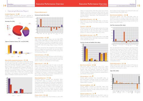 2011 Annual Report & Financial Statements - Kengen