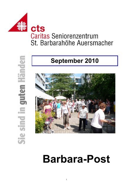 HZ St. B. September 2010.pub - Caritas Seniorenzentrum St ...