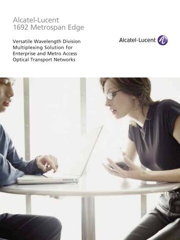 Alcatel-Lucent 1692 Metrospan Edge - telecomnetworks