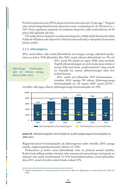 16. Kuritegevus Eestis 2011 - Justiitsministeerium