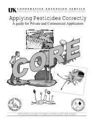 Applying Pesticides Correctly - University of Kentucky