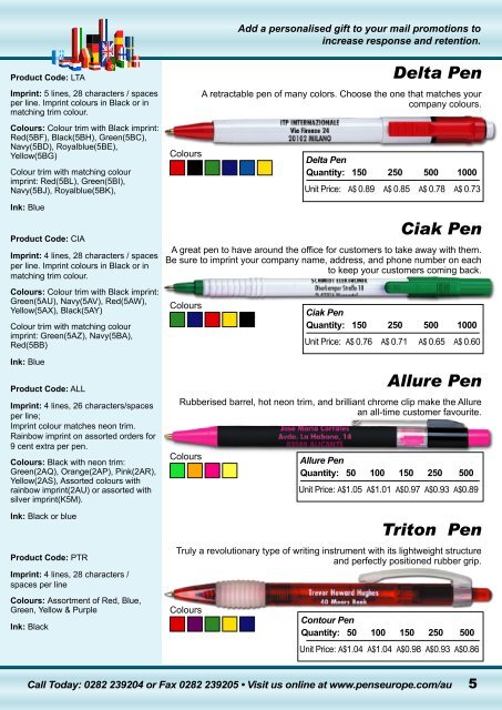 NATIONAL PEN - Promotional Products