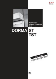 Dorma ST, TST + ES 200 - Sinai