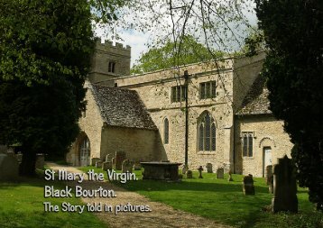 Download a Black Bourton Church Guide - Oxfordshire Cotswolds