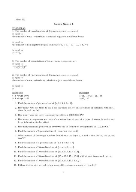 Math 372 - CSUSB Math - Department of Mathematics