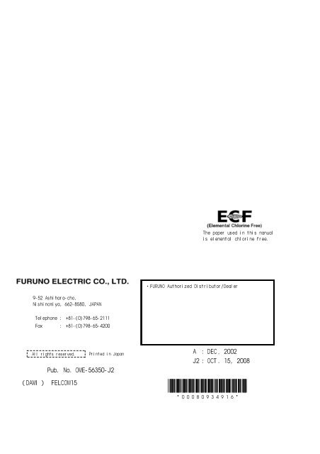 FELCOM 15 - Yachtronics