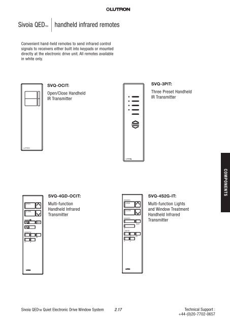 Technical Reference Guide - Lutron