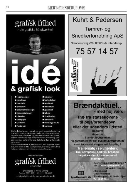 Bjert-Stendererup avis august 2013 - Sdr. Stenderup