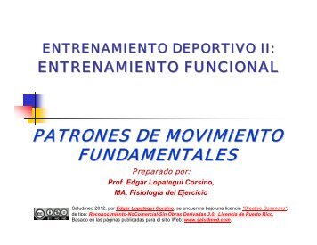 Patrones de Movimientos Fundamentales - Saludmed