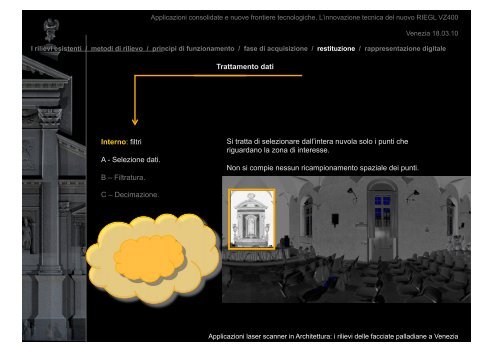 il rilievo laser scanner - Circe