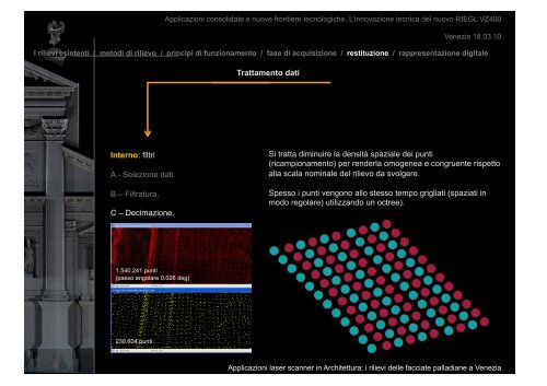 il rilievo laser scanner - Circe