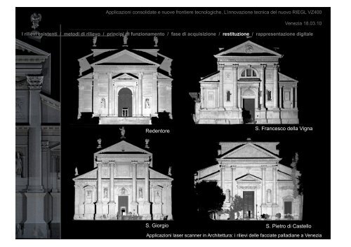 il rilievo laser scanner - Circe