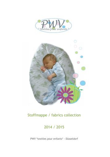 PWV - Stoffmappe / fabrics collection 2014 / 2015