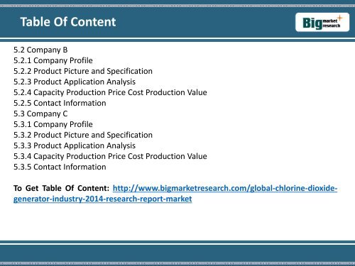 2014 Chlorine Dioxide Generator Market Size,Share,Industry Reports