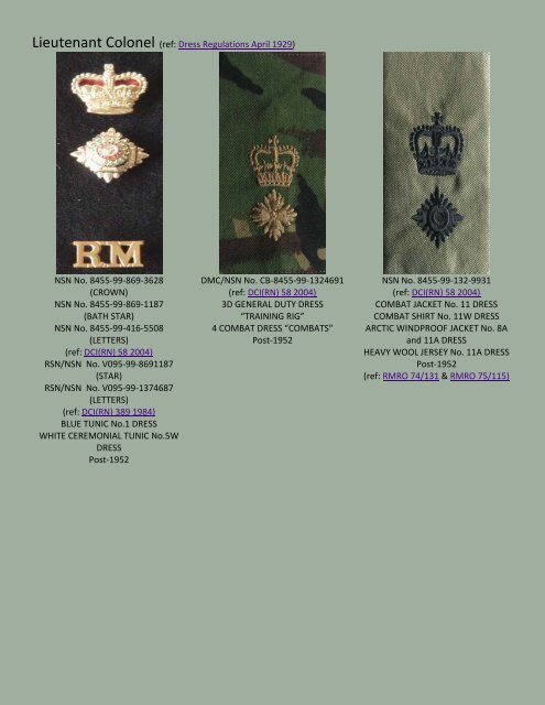 How to find rmro badge in royal marines uniform?