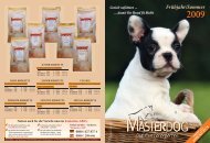 MASTERDOG Katalog 2009 - Masterhorse GmbH