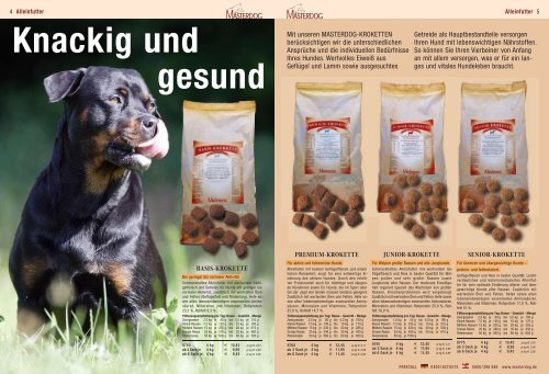 MASTERDOG Katalog 2009 - Masterhorse GmbH