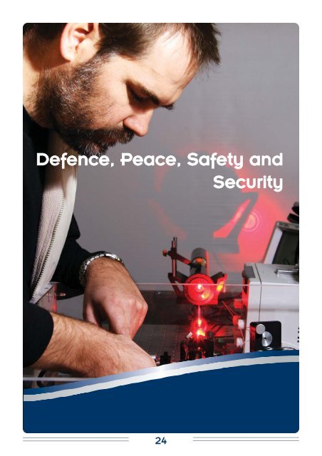 Defence, Peace, Safety and Security - CSIR