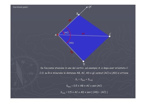 topografia 3 calcolo delle aree