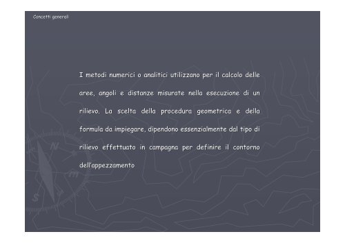 topografia 3 calcolo delle aree