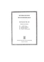 musikalisches wintermärchen katalog nr. 454 - Schneider ...