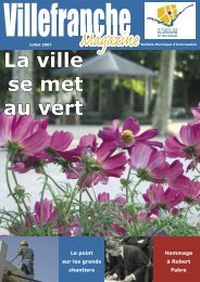 Bulletin été 2006 - Villefranche-de-Rouergue