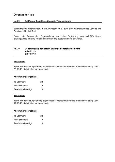 13-03-21 Stadtratssitzung - Donaustauf