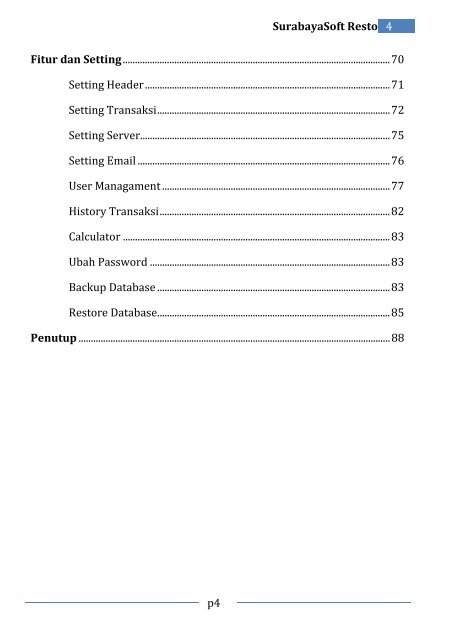 User Manual - Surabaya Soft