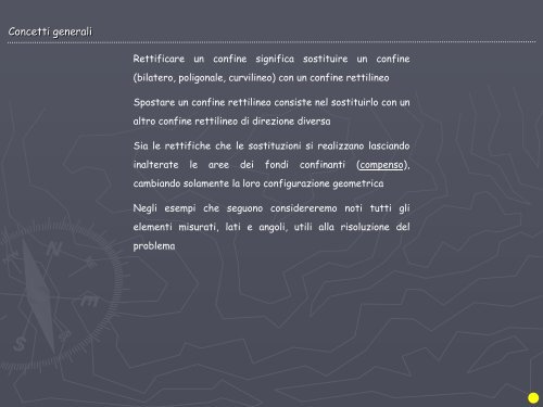 topografia 3 rettifiche e spostamenti