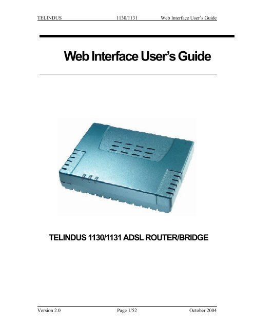 1130 &amp; 1131 Web User Guide rev2.0 - OneAccess extranet