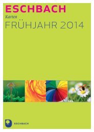 Vorschau Karten FrÃ¼hjahr 2014 - Verlag am Eschbach