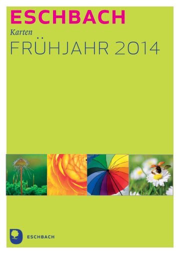 Vorschau Karten FrÃ¼hjahr 2014 - Verlag am Eschbach