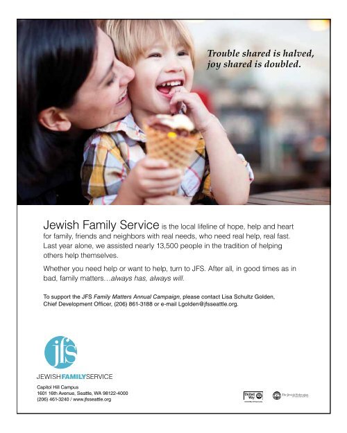 Download Northwest Jewish Family 2013 as a PDF. - The Jewish ...