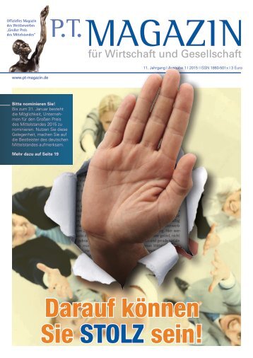 P.T. MAGAZIN 01/2015