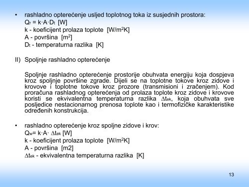 Analiza energetskih svojstava sistema ventilacije, klimatizacije i ...