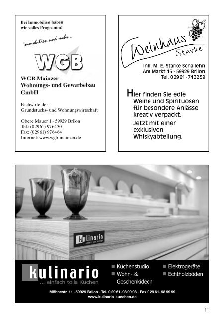 1. Ausgabe vom 11.09.2011 (PDF 4,3MB - SV 20 Brilon