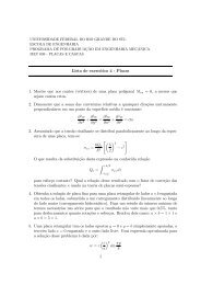 Lista de exercícios 4 - Placas 1. Mostre que nos cantos (vértices) de ...