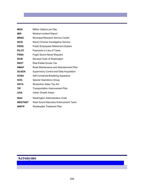 2013 Annual Budget - City of Bremerton