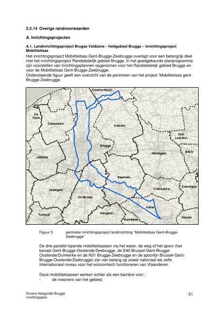 Ontwerp inrichtingsplan Groene fietslink Brugge - Vlaamse ...