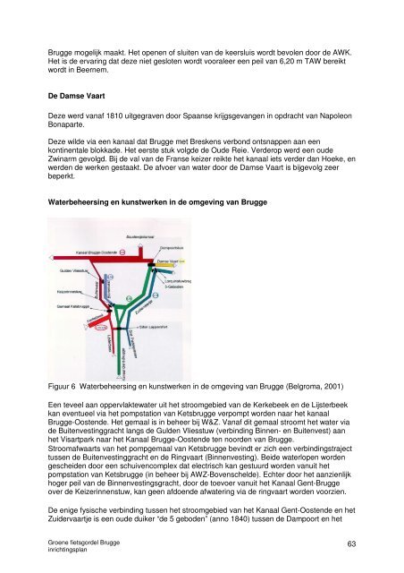 Ontwerp inrichtingsplan Groene fietslink Brugge - Vlaamse ...