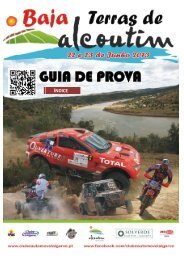 GUIA DE PROVA - Clube AutomÃ³vel do Algarve