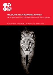 WILDLIFE IN A CHANGING WORLD Edited by Jean-Christophe ViÃ© ...