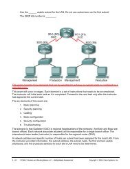 CCNA 1 Instructor's Guide - W3service.net