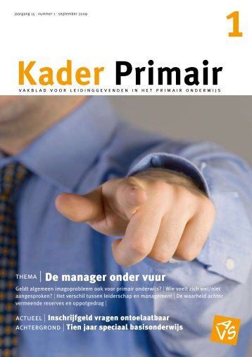 Kader Primair 1 (2009-2010) - Avs