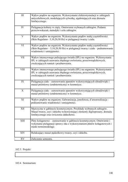 opisy przedmiotÃ³w - PaÅstwowa WyÅ¼sza SzkoÅa Zawodowa w Nysie